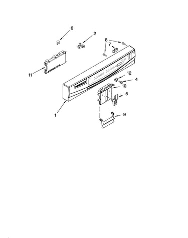 Control panel parts