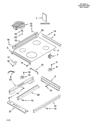 Cooktop parts