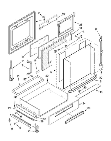 Door and drawer parts