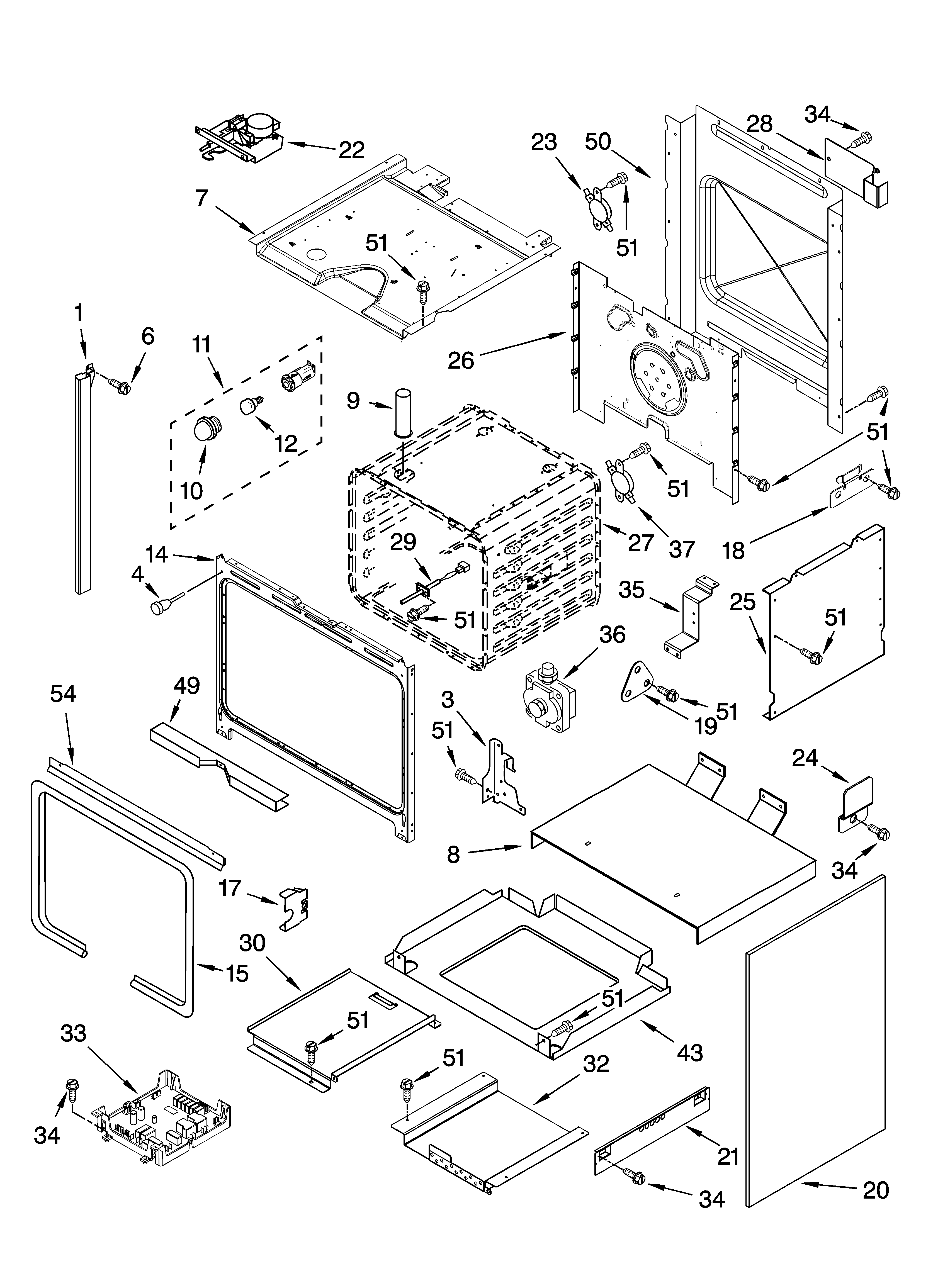 Oven parts