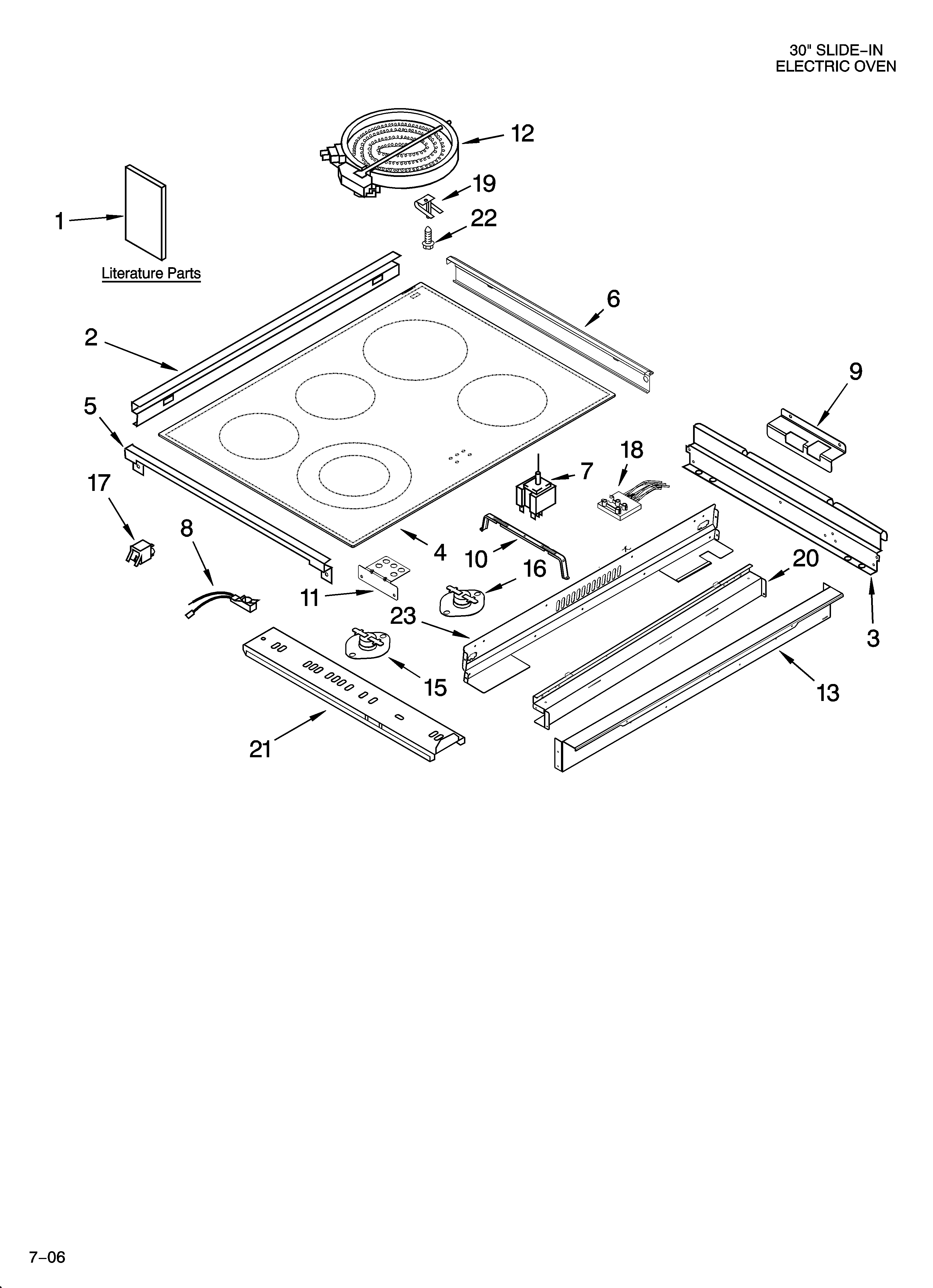 COOKTOP PARTS