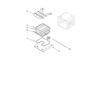 KitchenAid KESI901PBL00 internal oven parts diagram