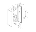 KitchenAid KSCS23FSBL00 refrigerator door parts diagram