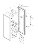 Refrigerator door parts
