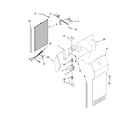 KitchenAid KSCS23FSBL00 air flow parts diagram