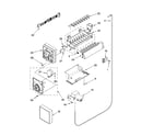 KitchenAid KSRS25CSWH00 icemaker parts, optional parts (not included) diagram