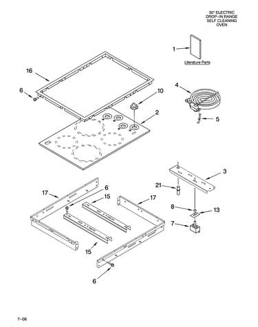 Cooktop parts