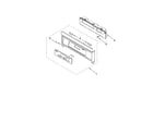 Whirlpool RS696PXGB15 control panel parts diagram