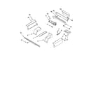 Whirlpool RS696PXGB15 top venting parts diagram