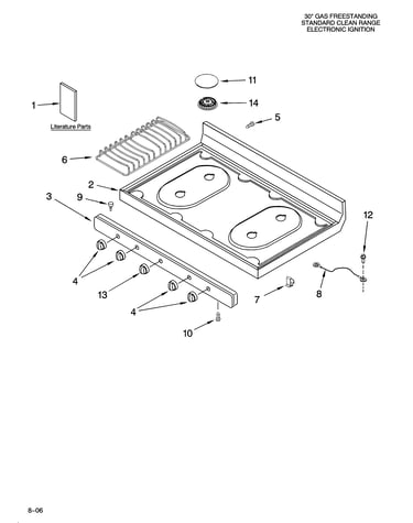 Cooktop parts