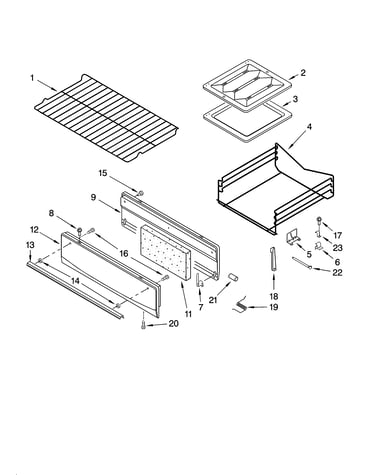 Oven & broiler parts
