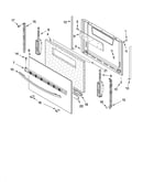 Door parts, optional parts (not included)