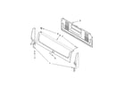 Whirlpool SF111PXSQ1 backguard parts diagram