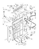 Controls and rear panel parts