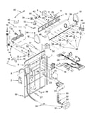 Controls and rear panel parts
