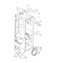 Whirlpool 6ED2FHGXSL00 refrigerator liner parts diagram
