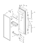 Refrigerator door parts