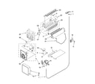 Whirlpool 6ED2FHGXSQ00 icemaker parts diagram