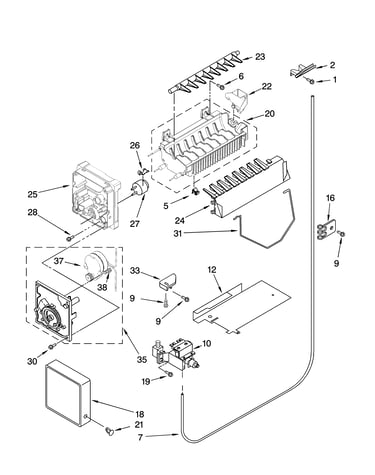 Icemaker parts