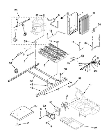 Unit parts, optional parts (not included)