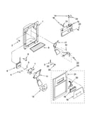 Dispenser front parts