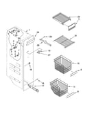 Freezer liner parts