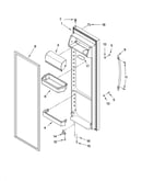Refrigerator door parts