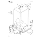 Whirlpool 7GS2SHEXPQ02 cabinet parts diagram