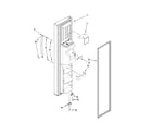 Whirlpool 7GS2SHEXPL02 freezer door parts diagram