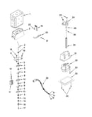 Motor and ice container parts