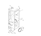 Whirlpool 7GS6SHEXPQ02 refrigerator liner parts diagram