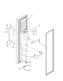 Freezer door parts