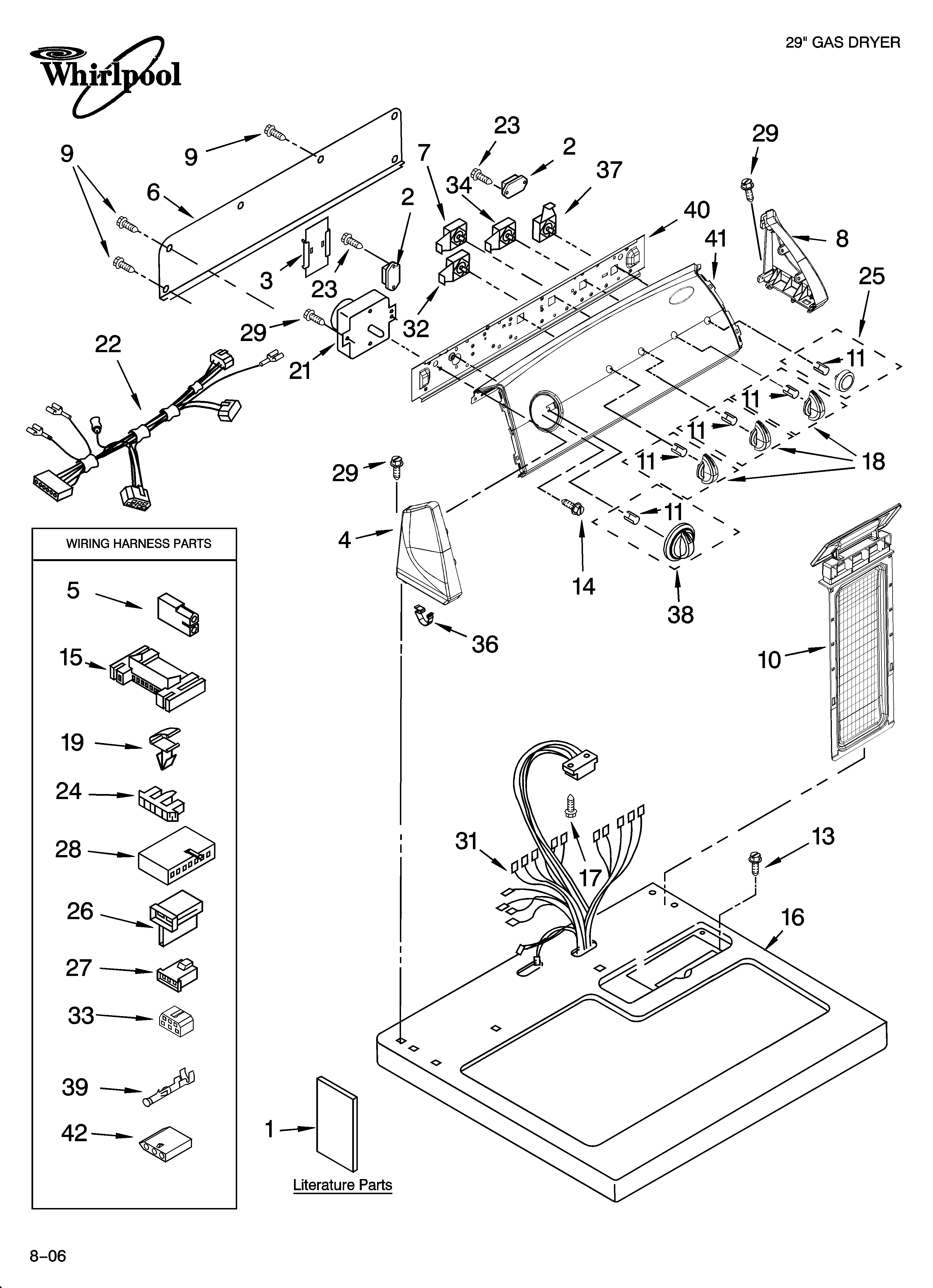 TOP AND CONSOLE PARTS