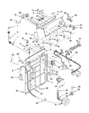 Controls and rear panel parts