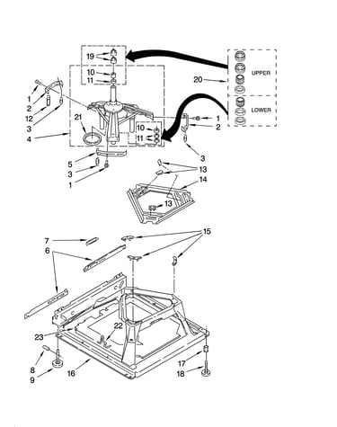 Machine base parts