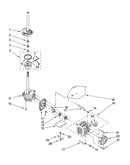Brake, clutch, gearcase, motor and pump parts