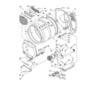 Whirlpool 8TCEP2760KQ0 bulkhead parts, optional parts (not included) diagram