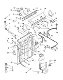 Controls and rear panel parts