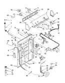 Controls and rear panel parts
