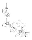 Brake, clutch, gearcase, motor and pump parts