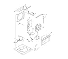 Whirlpool ACQ152XM0 airflow and control parts diagram