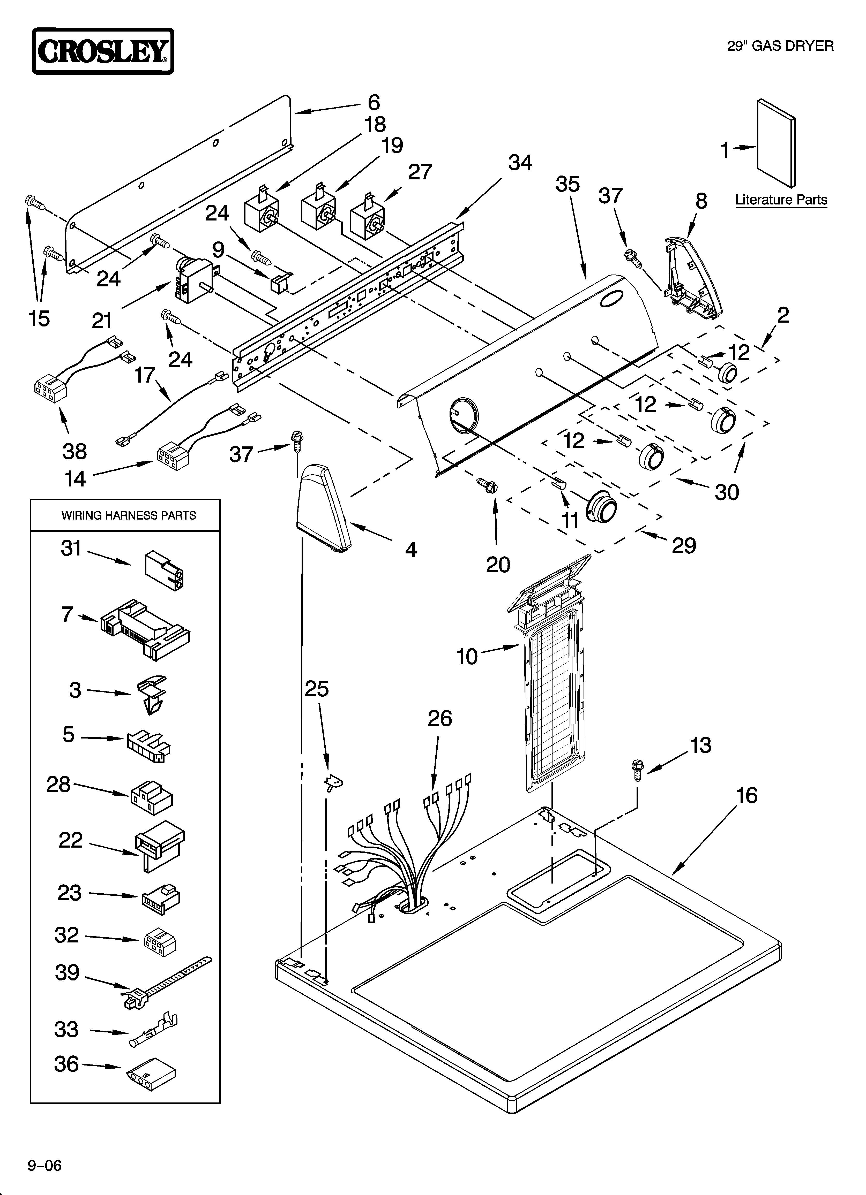 TOP AND CONSOLE PARTS