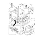 Crosley CGDS663SB0 cabinet parts diagram