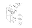 Whirlpool ED2FHAXST03 freezer liner parts diagram