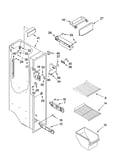 Freezer liner parts