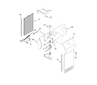 Whirlpool ED2FHAXSB01 air flow parts, optional parts (not included) diagram