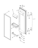Refrigerator door parts