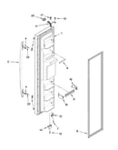 Freezer door parts