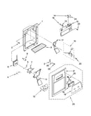 Dispenser front parts
