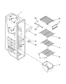 Freezer liner parts